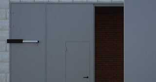 Купить противопожарные ворота под ключ Канск, цена от 5810 руб.